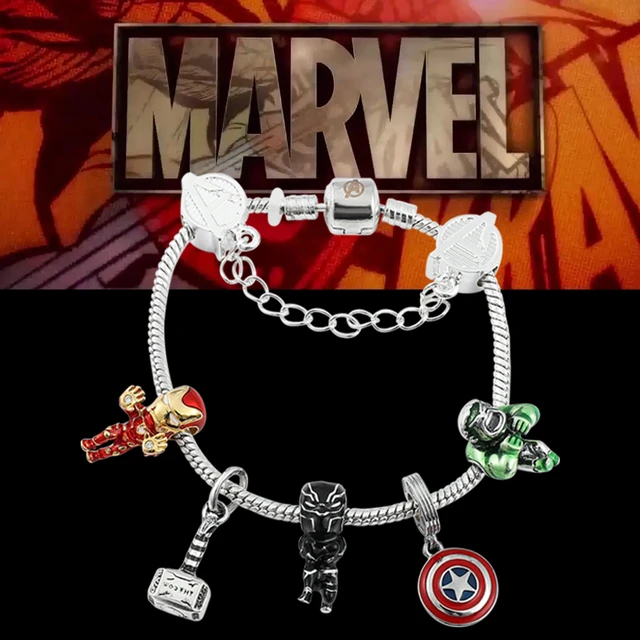 Marvel Bracelet Avenger Charm, Avengers Women Jewelry