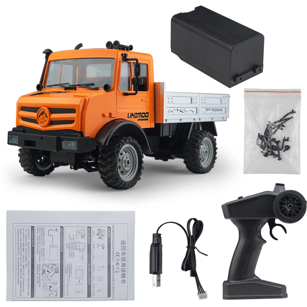 SG PINECONE FORSET 1613 RTR 1/16 2.4G RWD RC Car Unimog Off-Road Truck LED Light Rock Crawler Full Proportional Vehicles Models 5