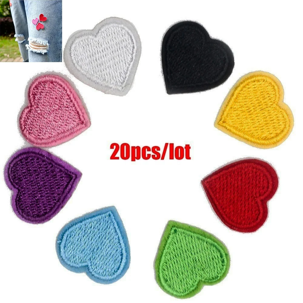 Heart Patches Clothing Heart Heart Shaped Patches Sewing Hearts