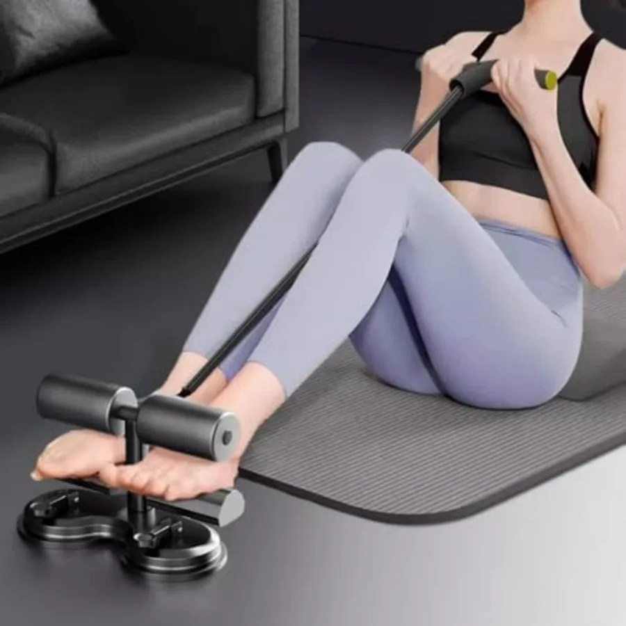 Ab Training Auxiliary Device, 2025 Upgrade 3 Suction Cups, Sit Up Machine, Multi-functional Adjustable Ab Trainer Equipment, Ab