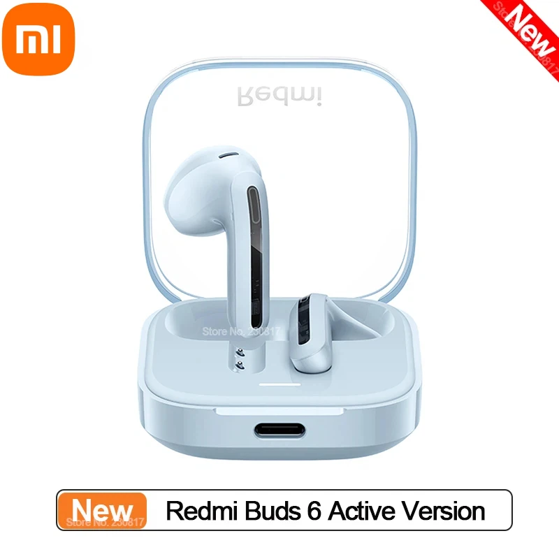 Xiaomi Redmi Buds 6 Active Noise-Cancelling Bluetooth Earphones