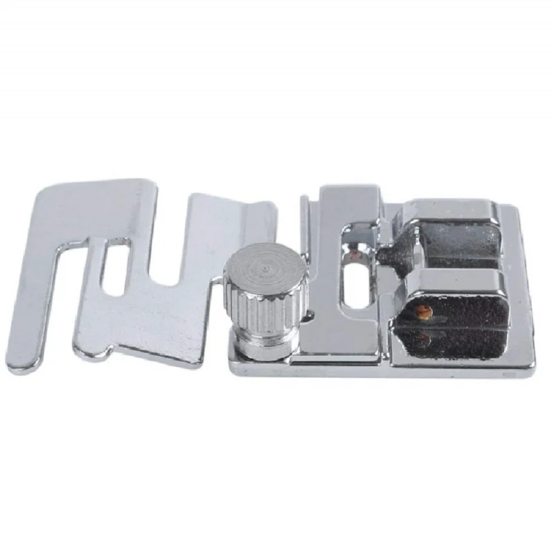 Description Picture 4 of itemDomestic Sewing Machine Parts Foot Presser Foot Rolled Hem Feet Elastic Cord Band Fabric Stretch DIY Sewing Accessories