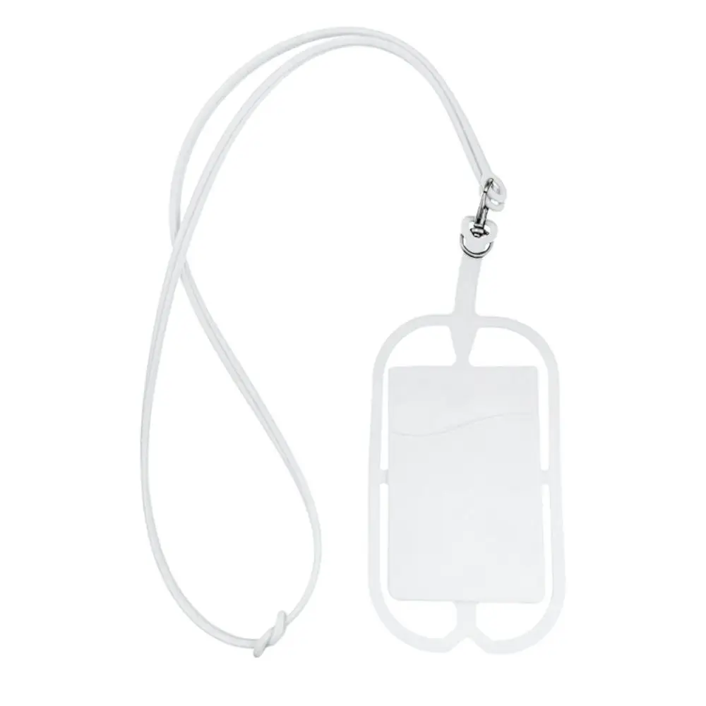 Universal Silicone Phone Lanyard Necklace with Holder and Strap