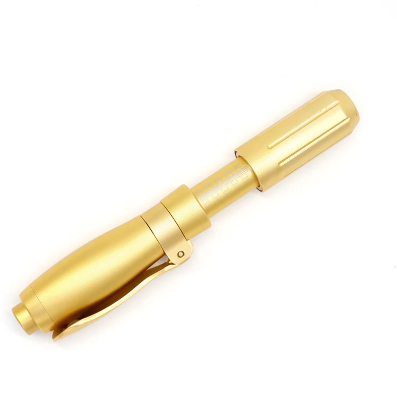 0.3/0.5ml gold Hyaluronic Pen Hyaluronic Acid pen lip filler injection Pen Massage Atomizer Anti Wrinkle Water Syringe Needle