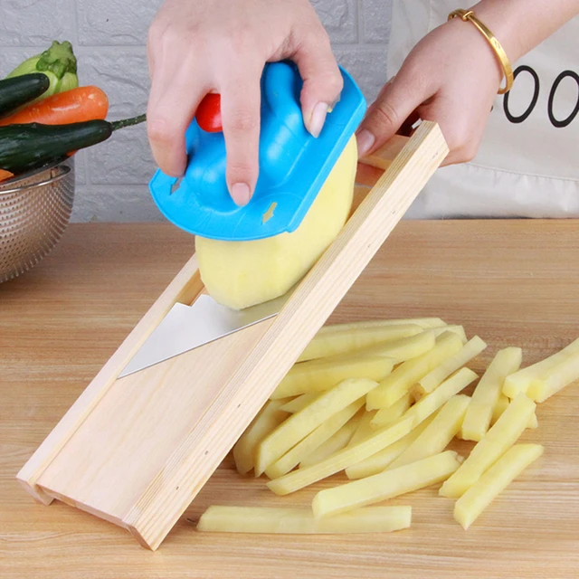 Multifunctional Vegetable Cutter Safety Slicer Manual Veggie Julienne Kitchen  Chopping Artifact With Container Replaceable Blade - Fruit & Vegetable  Tools - AliExpress