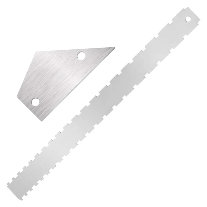 Precision Stainless Steel Guitar Neck Straightedge and Fret Leveling Tool