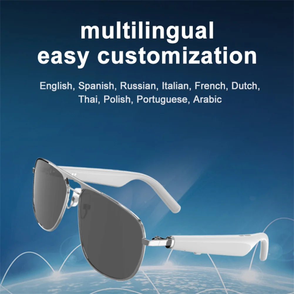 

Умные очки с открытыми ушами, музыка, звонки в режиме громкой связи, водонепроницаемые Hi-Fi наушники с качественным звуком для всех умных устройств