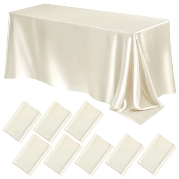Elegant Satin Tablecloth 1