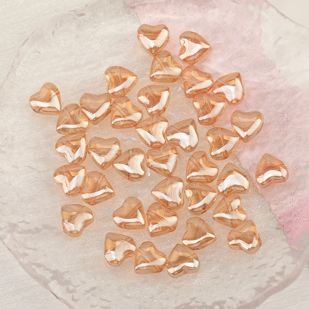 Cordial Design Crystal Material/Jewelry Findings & Components/AB Plating/Hand Made Beads/Heart Shape/DIY Beads Making - cordial