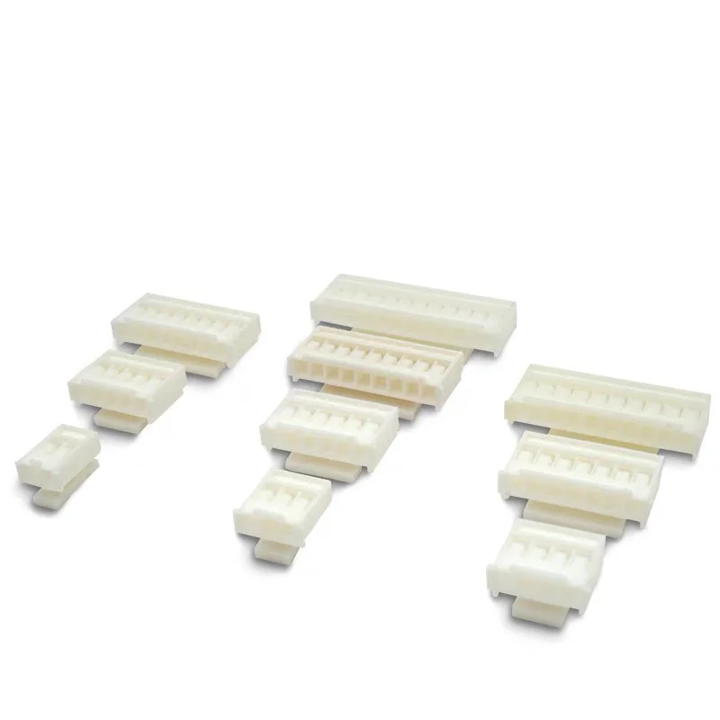 50Pcs HY2.0 플라스틱 쉘 2.0mm 피치 커넥터 (버클 잠금 커넥터 포함) 2..