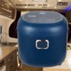 Arier Mini Rice Cooker 2L 12-24V 220V Car Truck Home Dual Use Multifunction Appliance  for Camping Blue English Menu 1
