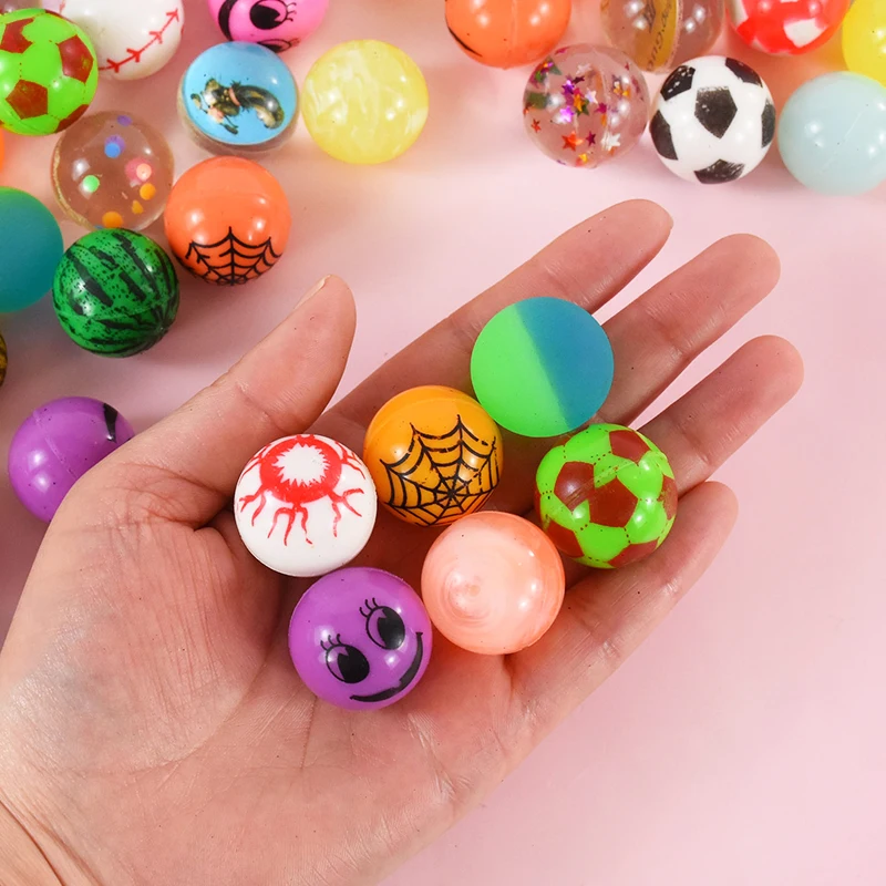 10/20/50Pcs Bouncy Ball Toys Kids Birthday Party Favors Gifts for Guests Rubber Bouncing Ball Pinata Goody Bag Fillers Prizes