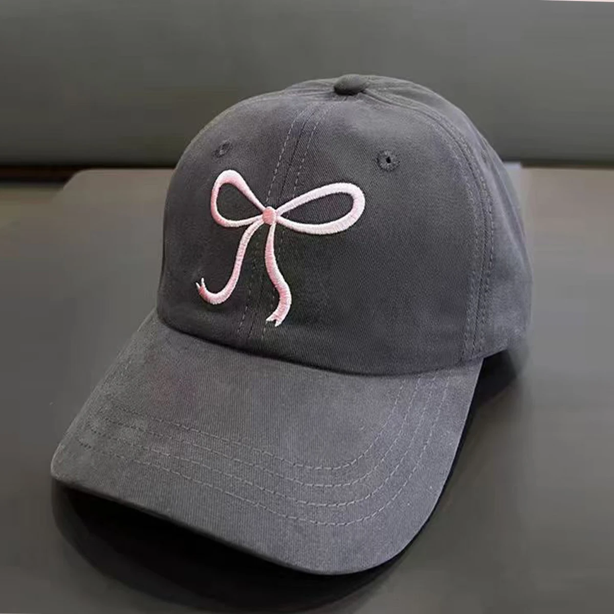 Deep Top Big Head Circumference Baseball Cap Female 2025 New Face-Showing Small Enlarged Wide Brim Cap Spring and Summer Sunscre