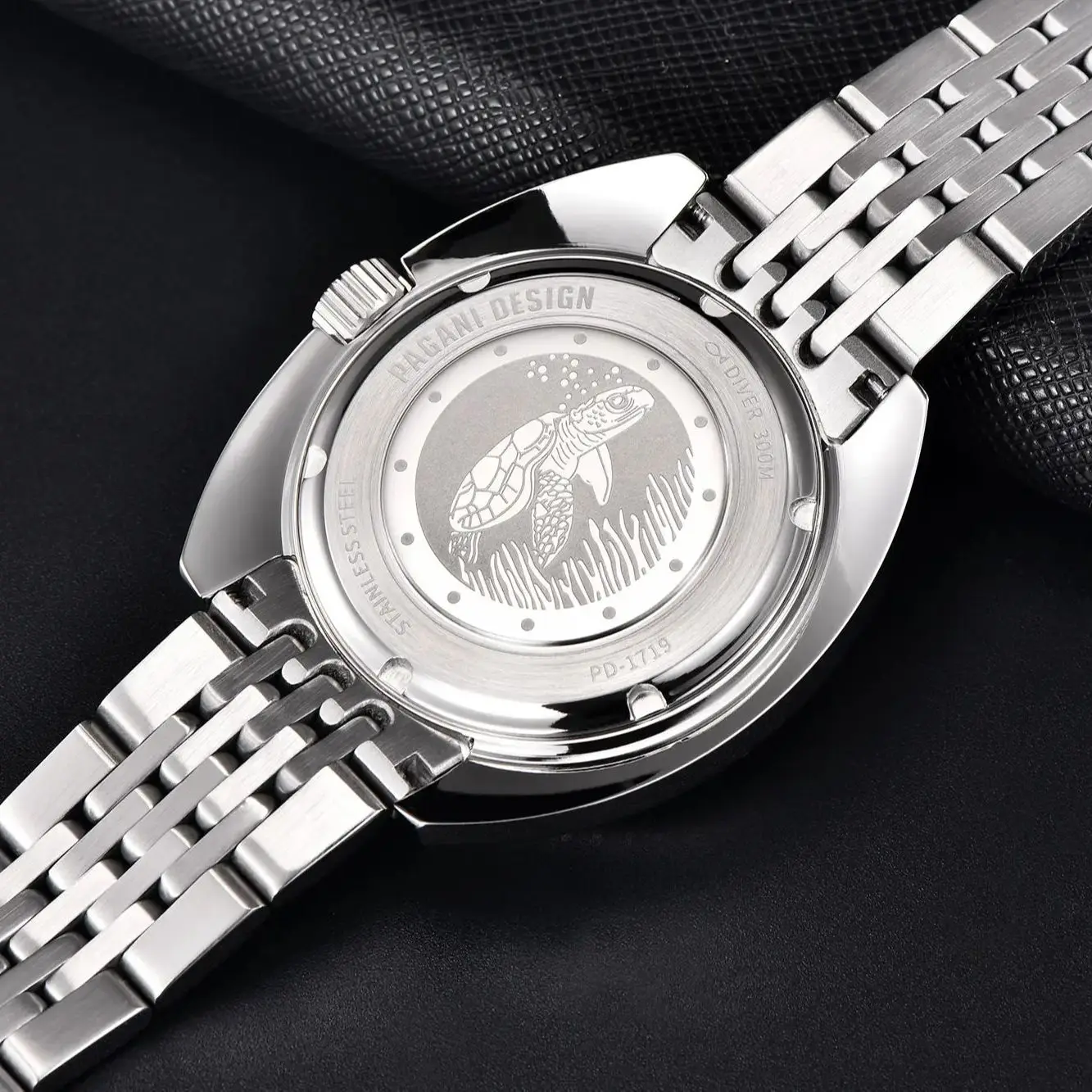 Pagani Design 2024 New NH38 Men\'s Diving Automatic Mechanical Watch Luxury Sapphire Stainless Steel 316L Waterproof 30Bar Watch