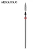 1PC Diamond Milling Cutters Pointed Head Design for Manicure Pedicure Cuticle Clean Burr Electric Nail Drill Bit Nail Files 6