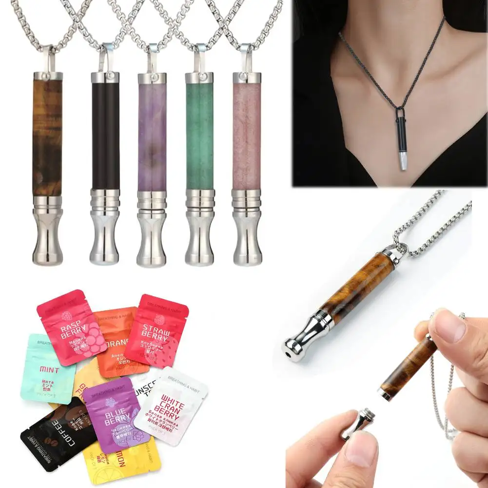 Breathing Meditation Whistle Necklace 1