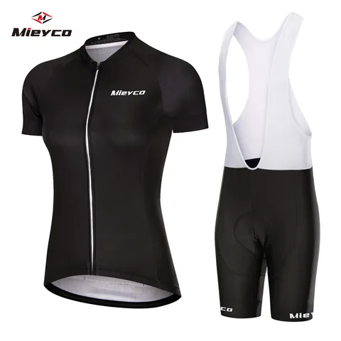 Women's Summer Suits With Shorts Anti-UV Mountain Bike Clothing For Bicycle Jersey Set Outdoor Sports Ladies MTB Dress