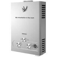 Chauffe-eau instantané au gaz GPL SIHAO 6L-18L sans réservoir avec kit de douche pour appareils ménagers ou douche de camping 8 2