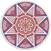 Mandala Geometric Round Beach Towel Tassels Bohemia Microfiber Bath Shower Towel For Kids Adults Picnic Yoga Mat Bikini Cover Up 6