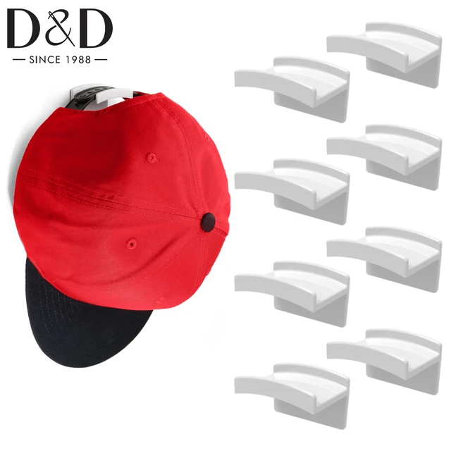 Hat Rack Baseball Caps Adhesive Hat Hooks For Wall Cap Hanger Storage  Organizer No Drilling Hat Holder for Door Closet Tools - AliExpress