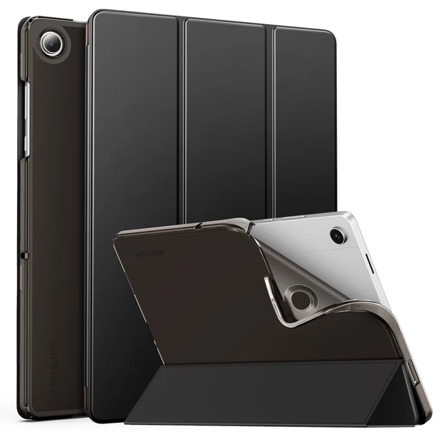 MoKo Case for New Samsung Galaxy Tab A11+11 Inch 2025 SM-X230/SM-X235/SM-X236 with Soft TPU Translucent Frosted Back Cover