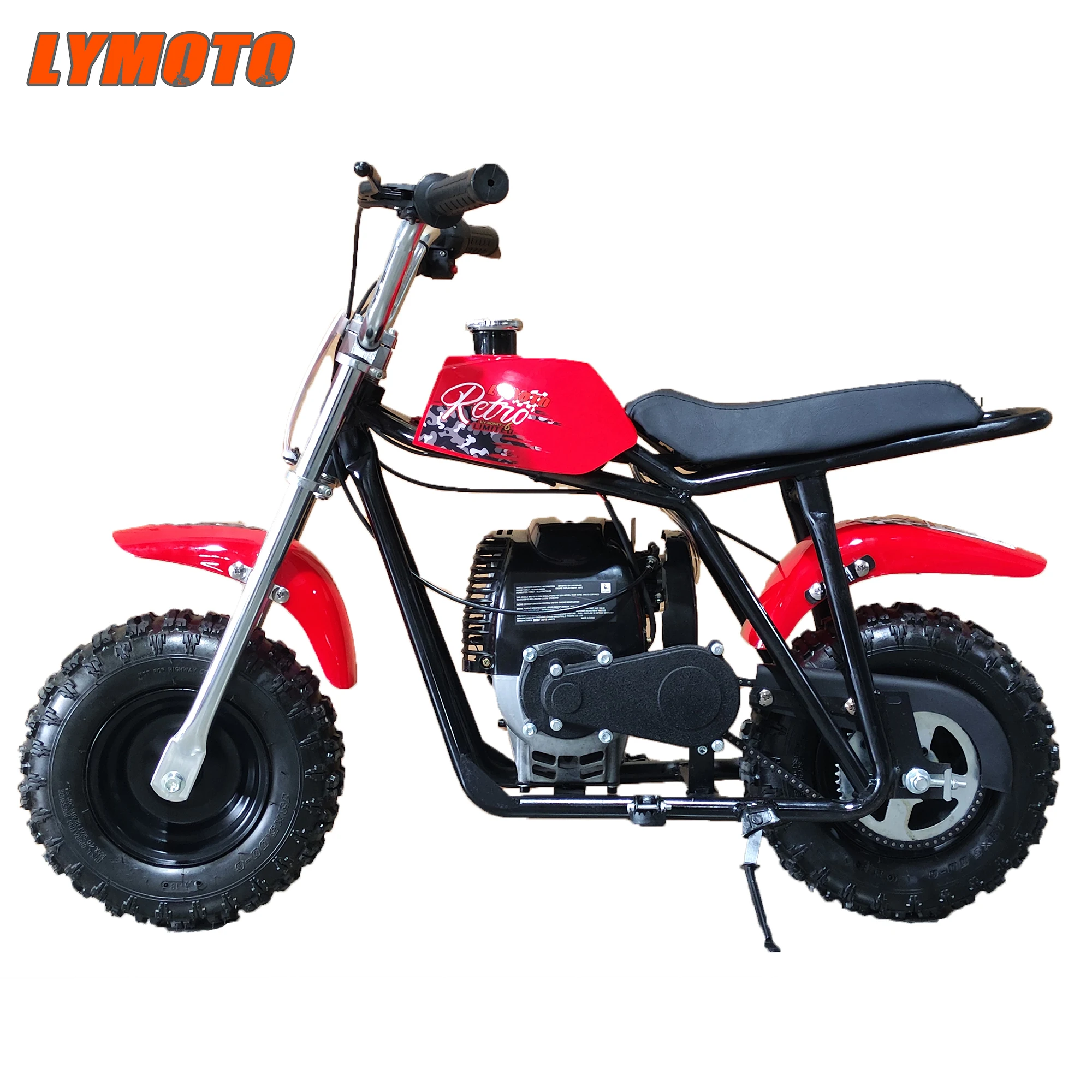 LYMOTO Mini Dirt Bike 40cc, Single Cylinder, 4-stroke, Air Cooling, CPSC, EPA Certificated, We are Factory