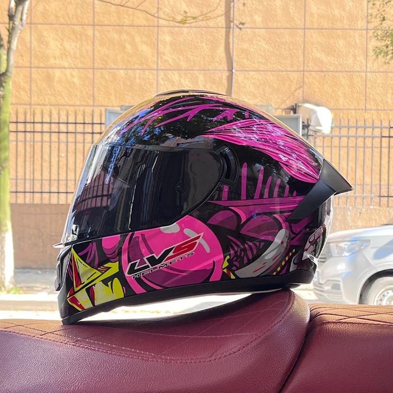 Casco de Moto para hombre, casco de Moto para mujer, de cara completa,  cálido, para invierno, Moto, Scooter, cascos para Moto - AliExpress