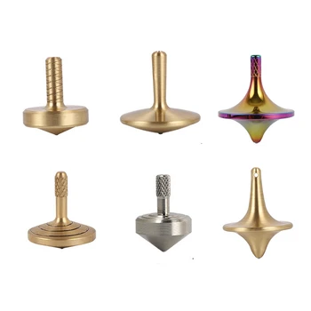 Gyroscope Inception Space Metal Brass Spinning Top Fidget Toys Gyro Creative Desktop Small Mini Hand Spinner for Kids Adults 1