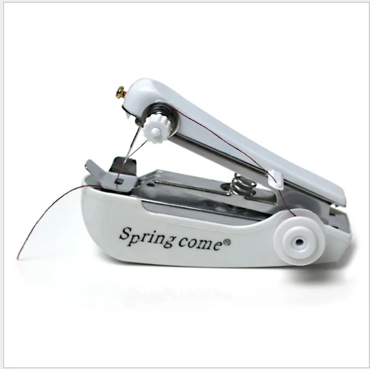 Household handheld portable mini manual sewing machine handheld pocket outdoor travel small sewing machine 5