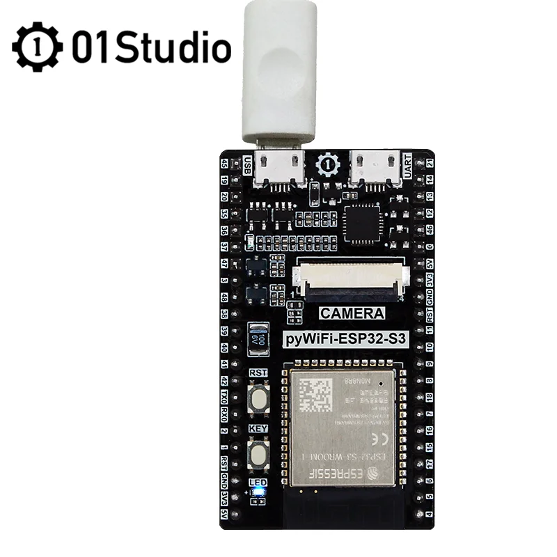 Micropython ai Máquina Visão Iot Wifi Placa de Desenvolvimento Bluetooth Pywifi-esp32-s3 - Imagem 3