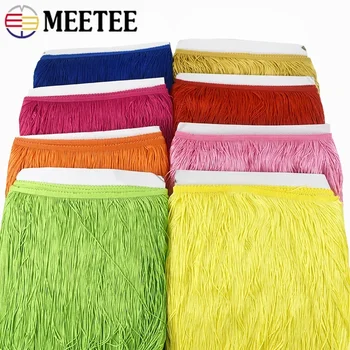 Nastro con Frange Lunghe 50cm (1/2/3 Metri) per Decorazione di Abiti da Palcoscenico, Vestiti Latini, Tende, Accessori per Cucito Fai-da-Te
