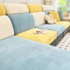 Sofa Seat Cushion Cover for Living Room Jacquard Thicken Stretch Removable Washable Sofa Cover Pets Kids Furniture Protector 1