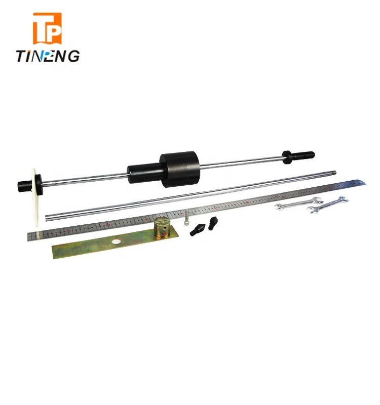 

Оборудование для испытания на проникновение Kunzelstab ASTM D6951-03 16-T0012/C 57,50 см с ручным управлением C-tech CN; Возбуждение 8 кг
