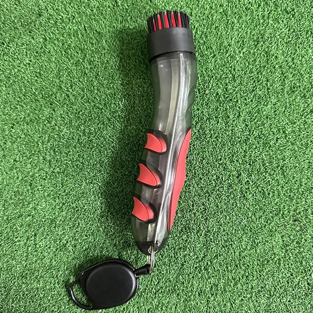 Golf Club Brush Retractable Golf Brush Golf Ball Cleaner Golf Club Groove Cleaner Clear Golf Cleaning Brush For Parents