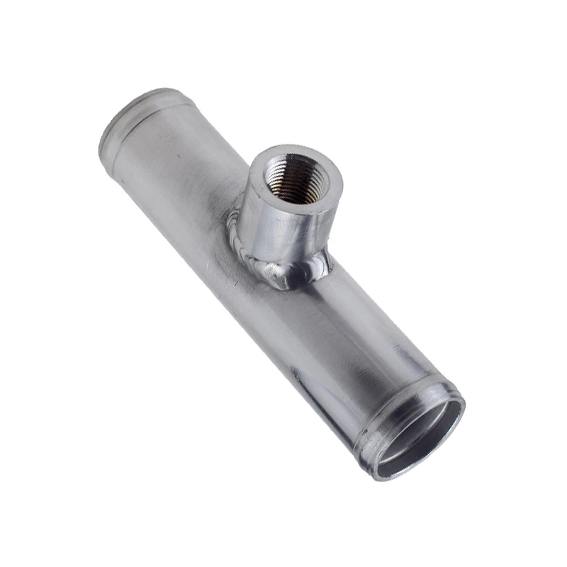 

Серебряный Универсальный автомобильный радиатор температуры 1/2 дюйма NPT 38 мм, датчик шланга, алюминиевый сплав