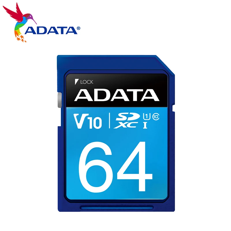  ADATA ̾ SD ī SDXC 64 Ⱑ Ʈ SDHC 32 Ⱑ Ʈ 16 Ⱑ Ʈ UHS-I C10 ޸ ī 丮 ī V10 SDXC SDHC ī޶