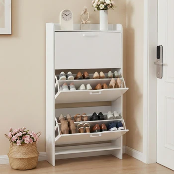 Modern Flip Shoe Cabinet 1