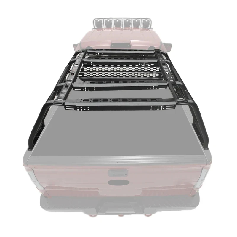 프리미엄 자동차 액세서리 조절식 바 스틸 롤 케이지 트럭 베드 사다리 유트 텁 랙 픽업 트럭 내구성 강한 제품