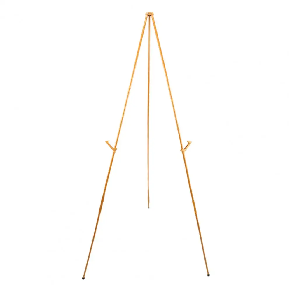 Display Stand Adjustable Height Anti-slip Solid Collapsible Fixed Poster Metal Wedding Sign White Easel Stand The Party