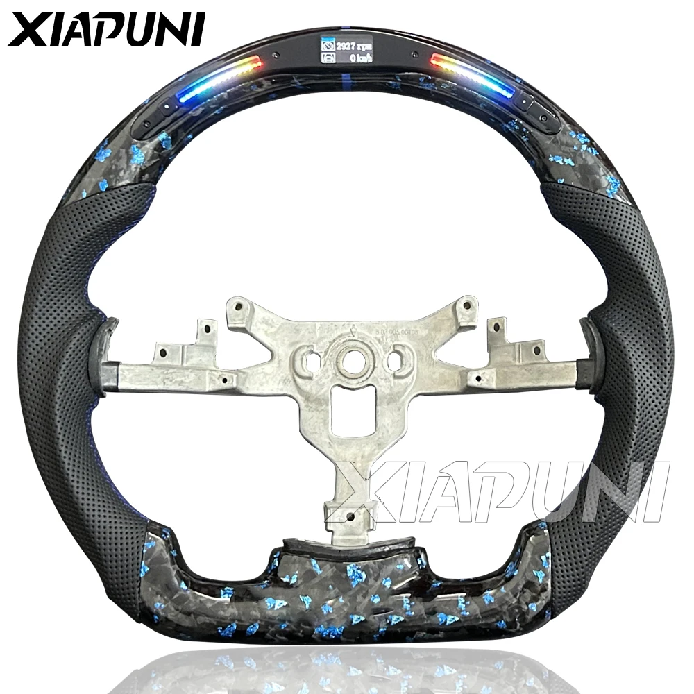 쉐보레 코르벳 C6 용 스티어링 휠, LED 레이싱 휠, ZR1 2009-2013 RPM
