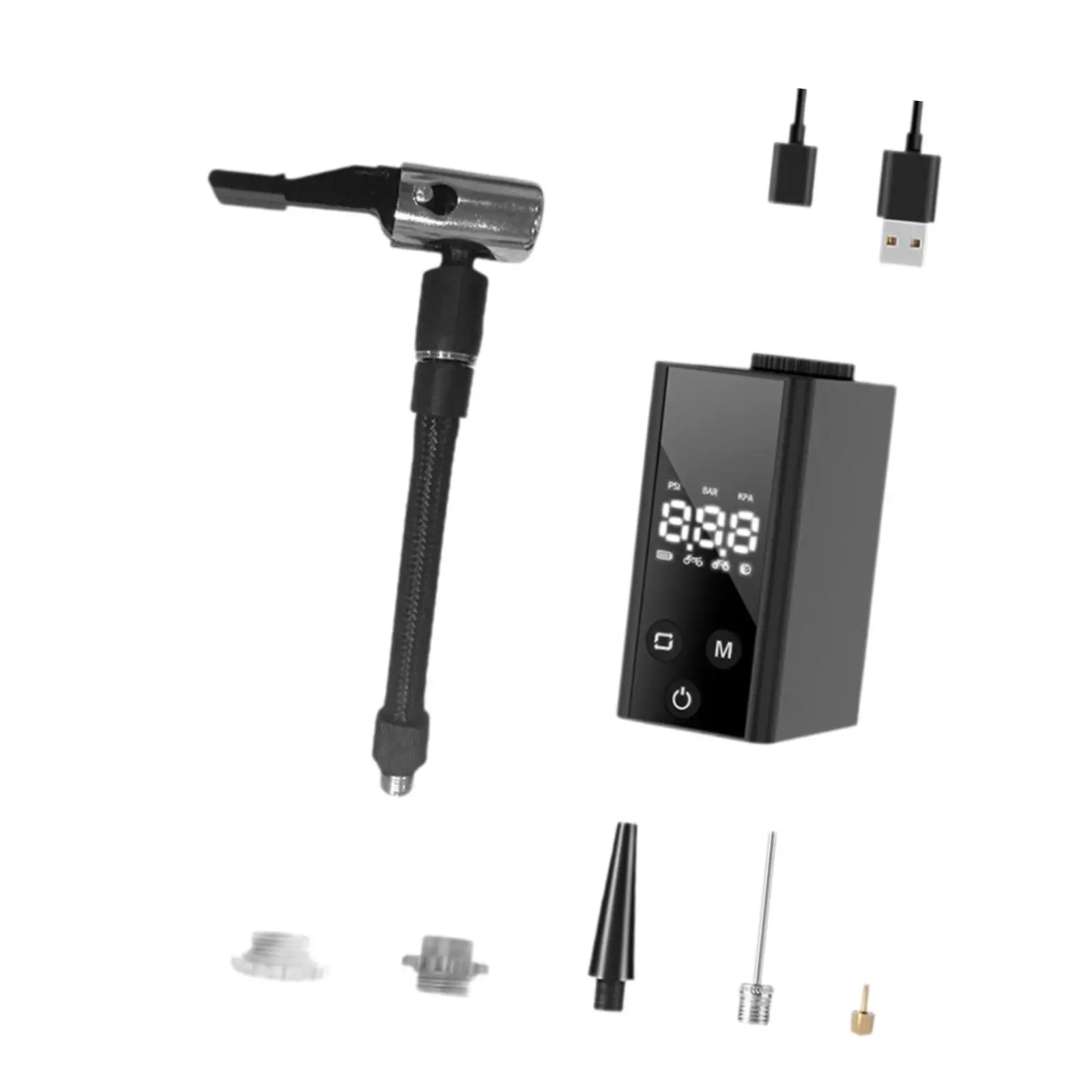 Generic Electric Tire Pump Fast Air Pump for SUV Motorcycle Basketball