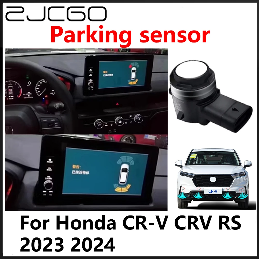 

ZJCGO OEM Front Rear Reverse Parking Sensor PDC Car Reversing AID System For Honda CR-V CRV RS 2023 2024