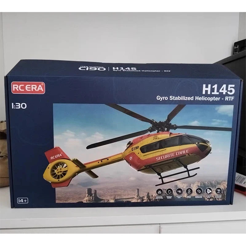 Rc Remote Control Aircraft C190 Helicopter Brushless Motor Fixed Altitude With Optical Flow Rc Electric Model Kid'S Outdoor Gift 4