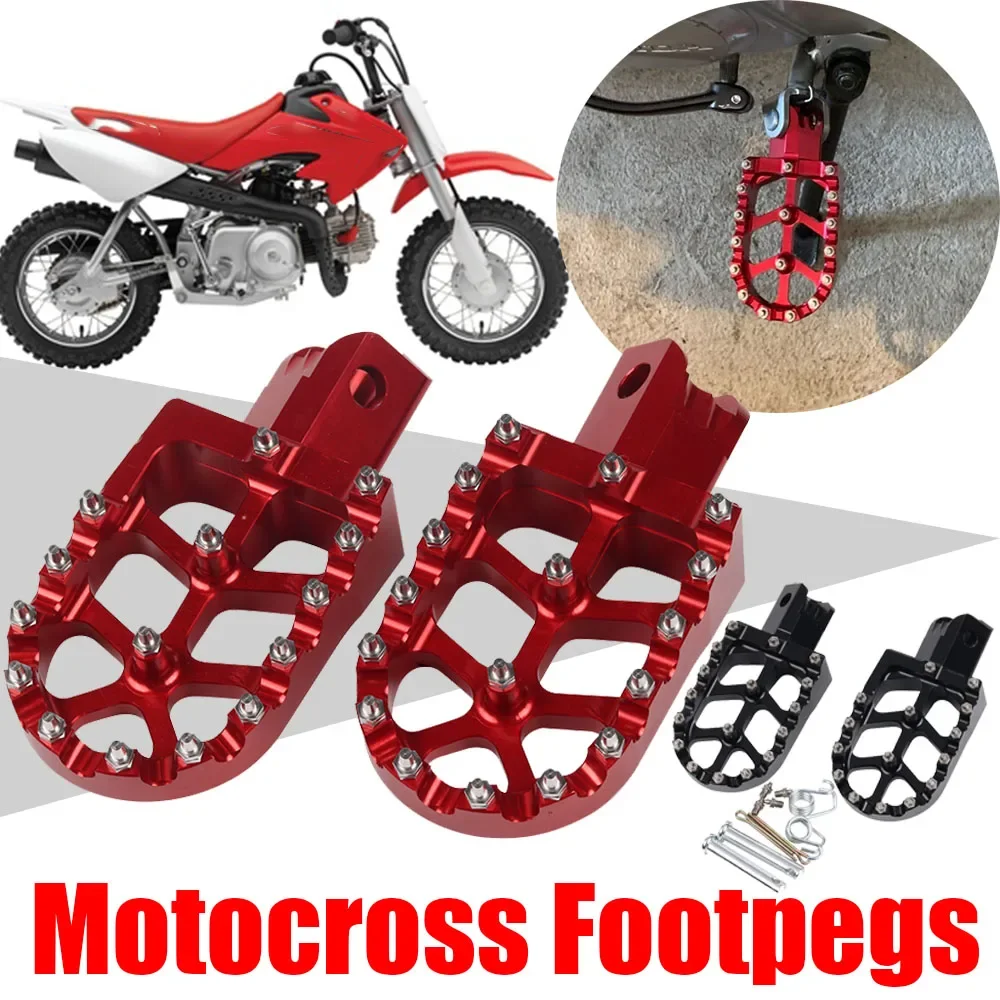 For Honda CRF450R 2002-2020 CRF450X 2005-2020 Footpeg Footrest CNC Pedals Pads - Foto 8