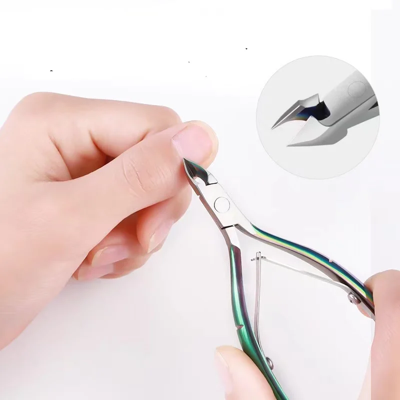 Trimmer Scissor Plier Pedicure Toenail Cuticle Art Cutter Manicure Tool Ingrown Nail Remover Nipper Clipper Edge,stationery scissors,soft handle scissors,portable scissors cutter,black blade scissors