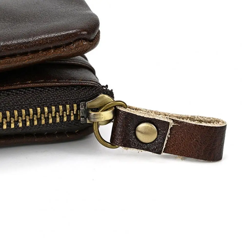 Men Clutch with Rfid Retro Father's Wallet with Rfid Waterproof Organizer Multiple Card Slots for Men Faux