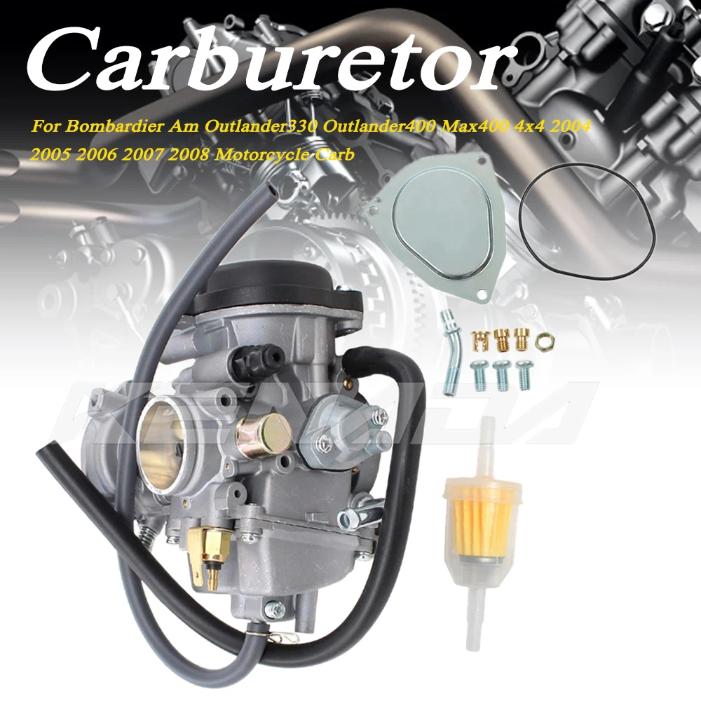 

For Bombardier Am Outlander330 Outlander400 Max400 4x4 2004 2005 2006 2007 2008 Motorcycle Carb Carburetor AR1487CA154RA