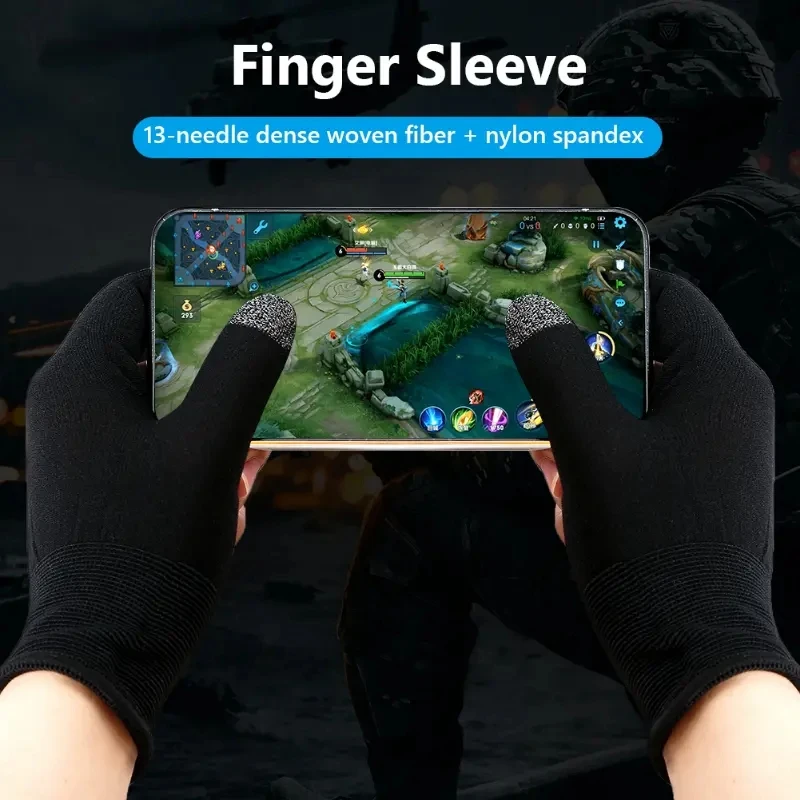 Enhanced Breathable Anti-Sweat Touchscreen Gaming Gloves