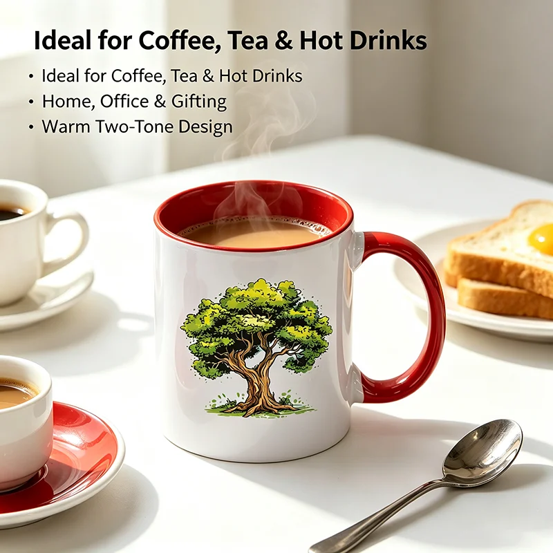 Personalized Photo & Text Mug - Custom Gift