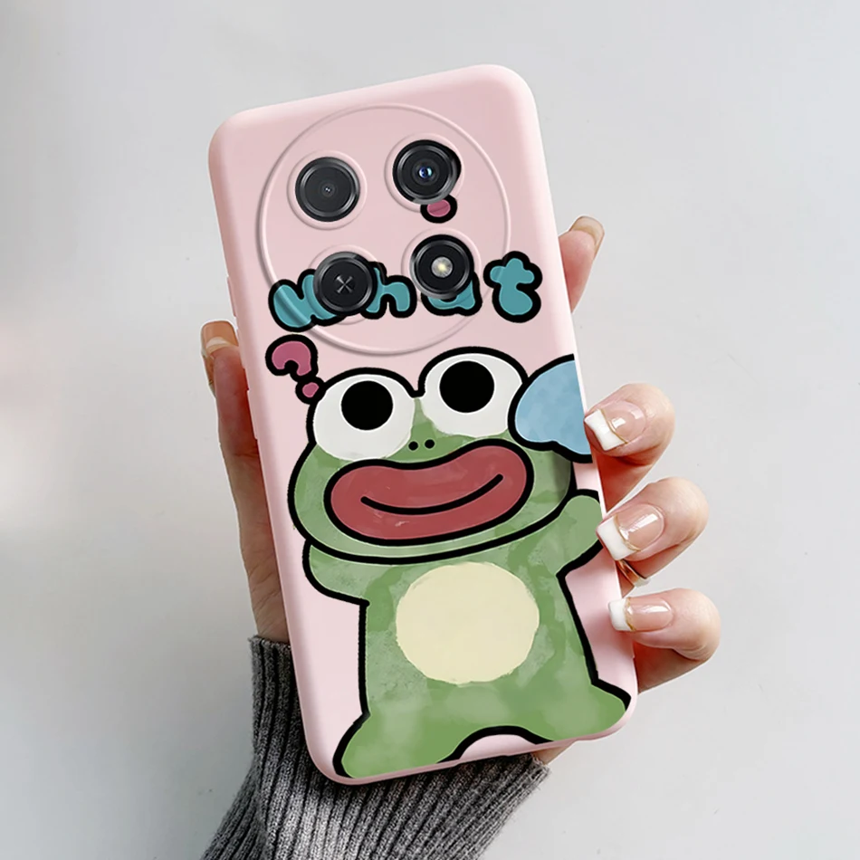 Cute Cartoon Cat Silicone Back Cover - Soft Protective Case